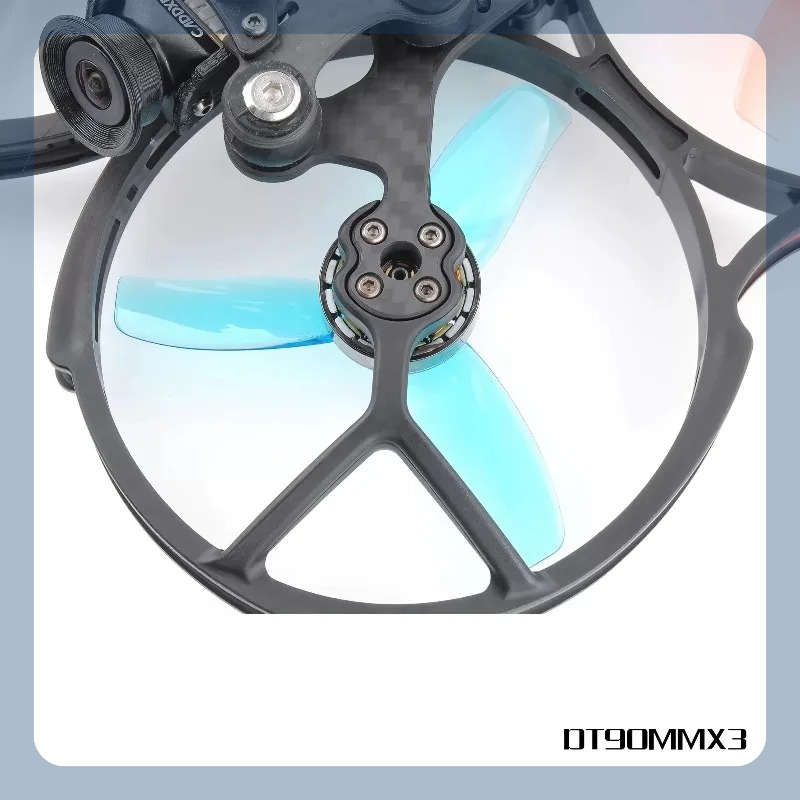 Drone Propeller - HQProp 3.5인치 3블레이드 프로펠러 T90 DT90mm×3