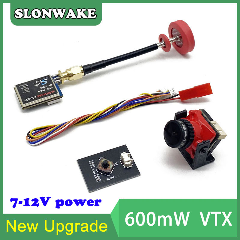 5.8G 48CH 600mW 조정 가능한 VTX-CAM - Drone Frame 리뷰 및 가격