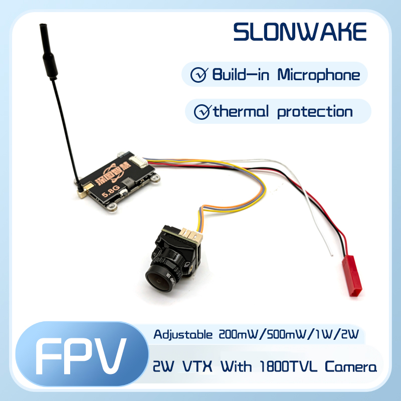 SLONWAKE 5.8G 56CH 2W 송신기 VTX( - Drone Frame 리뷰 및 가격
