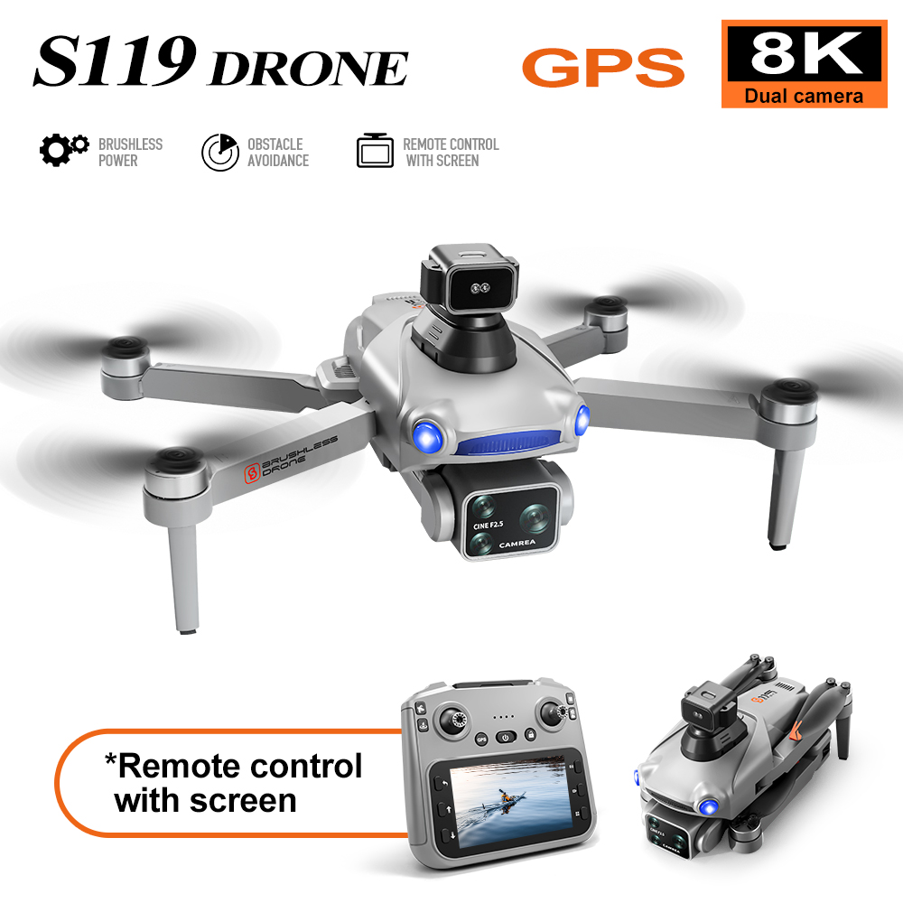 S119 울트라 장시간 비행 GPS 드론 광학 흐름 장 - Drone Gps Mount 리뷰 및 가격